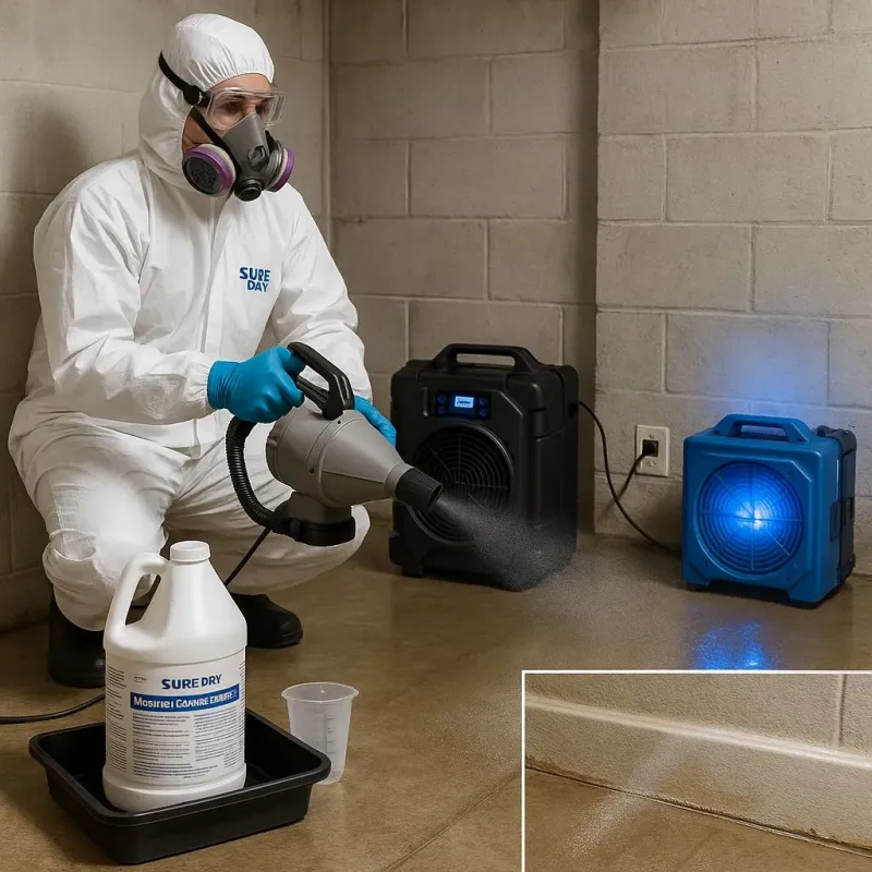 Sanitization and Odor Removal process in Cambridge, MN