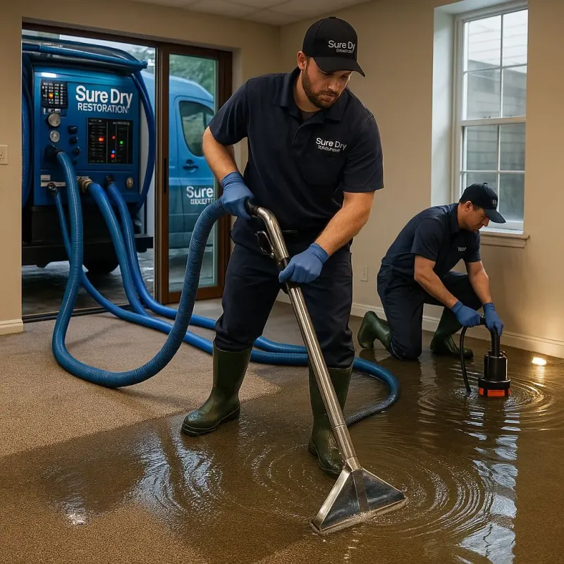 Water Extraction and Removal process in Cambridge, MN